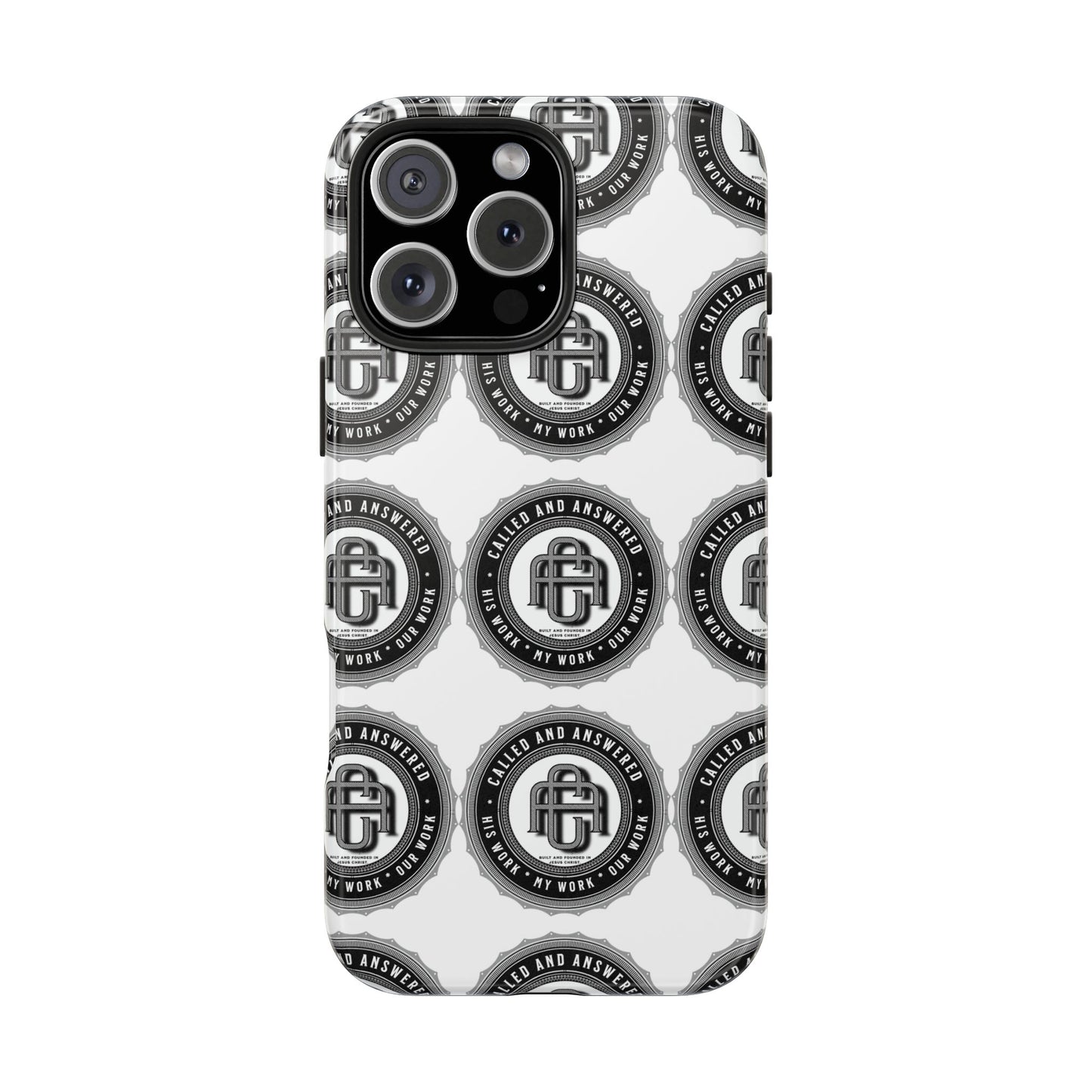 Copy of His Work: Tough Phone Cases with Cool Emblem Design