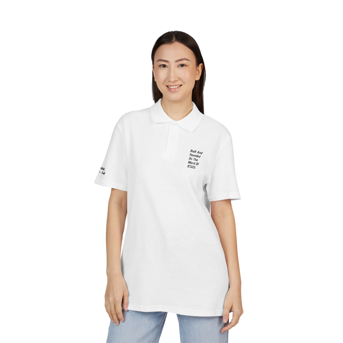 Copy of Unisex Pique Polo Shirt (Embroidery)