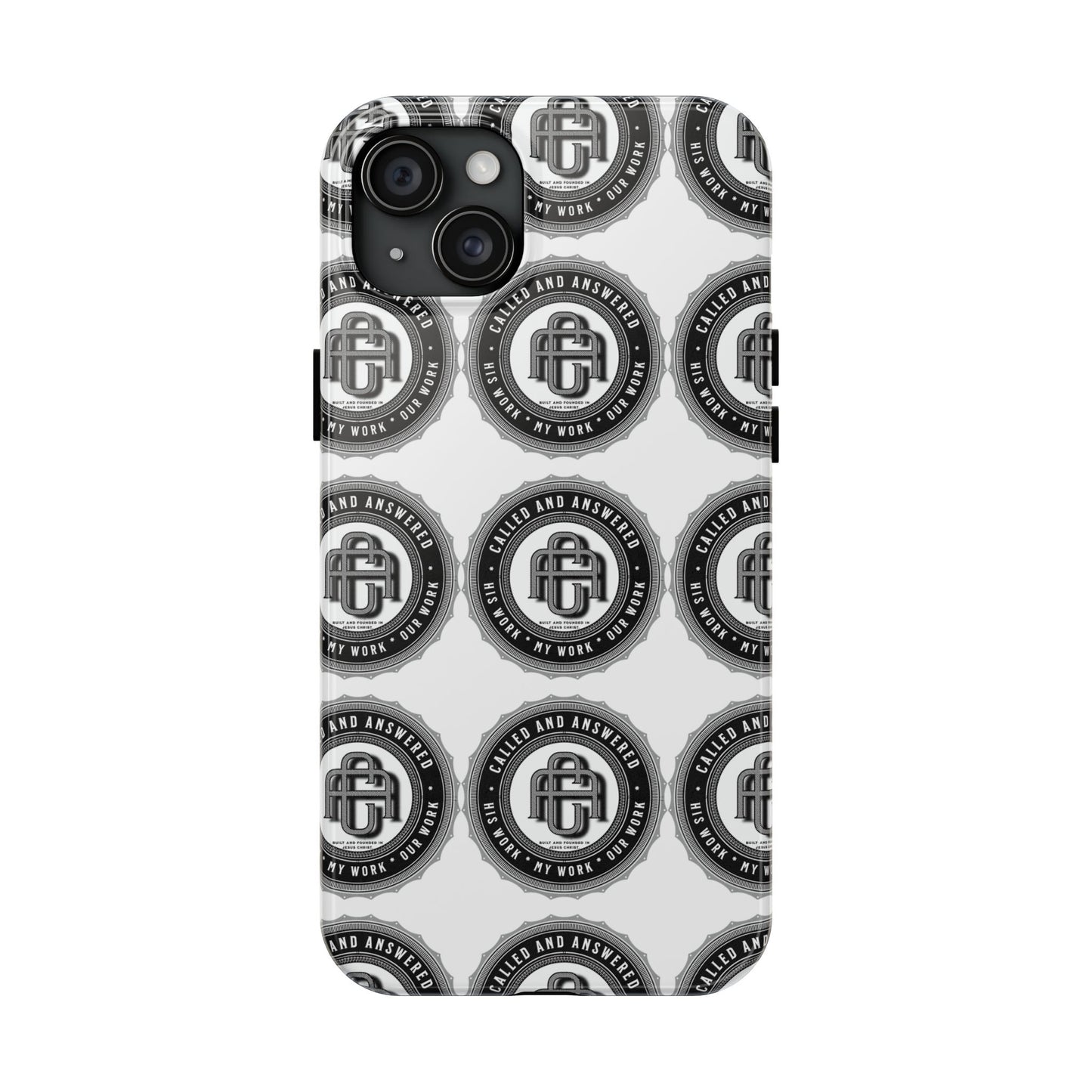 Copy of His Work: Tough Phone Cases with Cool Emblem Design