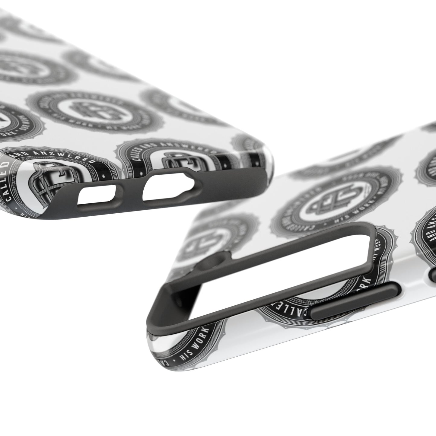 Copy of His Work: Tough Phone Cases with Cool Emblem Design