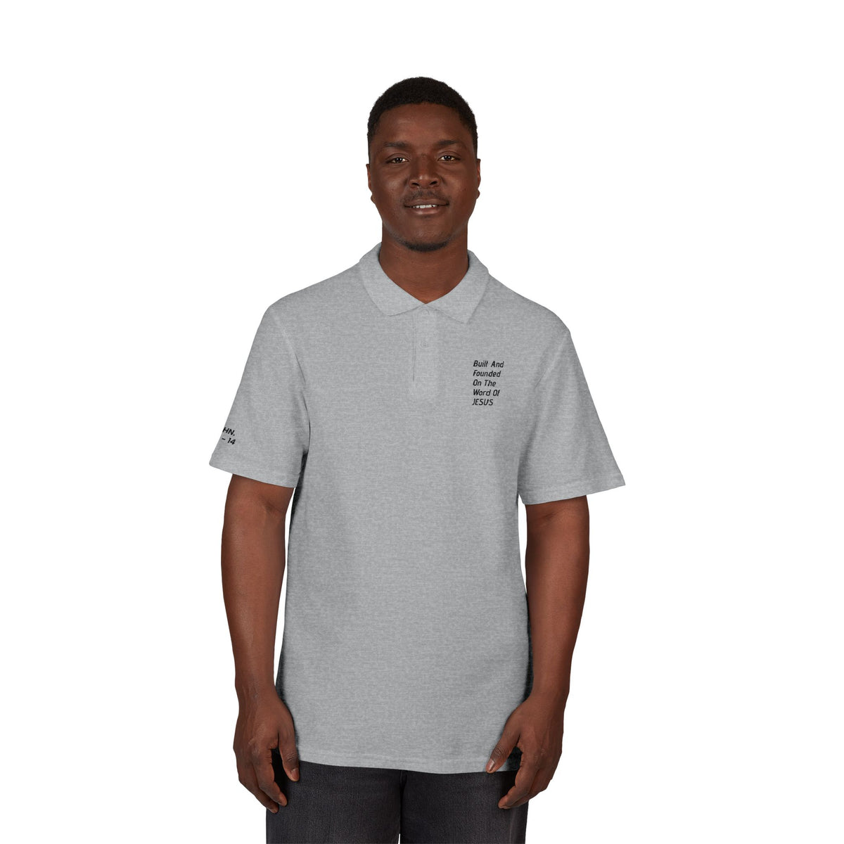 Copy of Unisex Pique Polo Shirt (Embroidery)