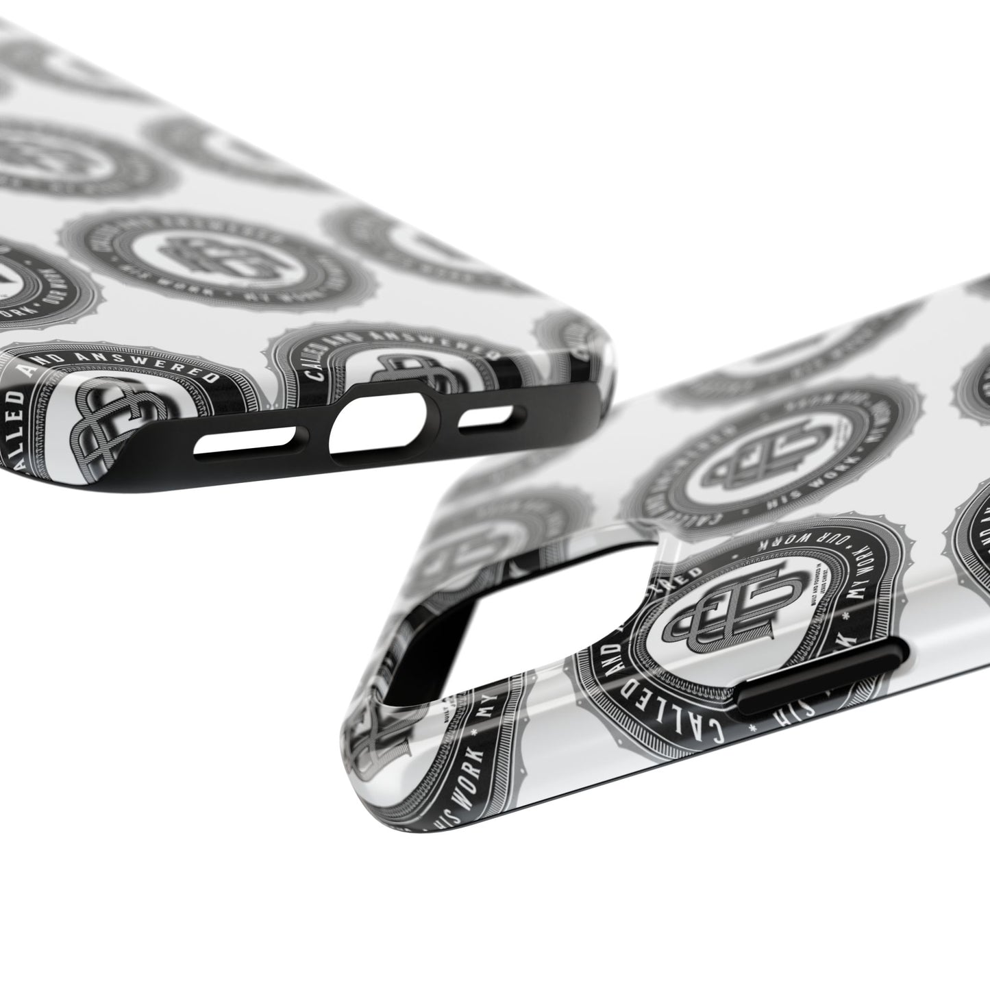 Copy of His Work: Tough Phone Cases with Cool Emblem Design