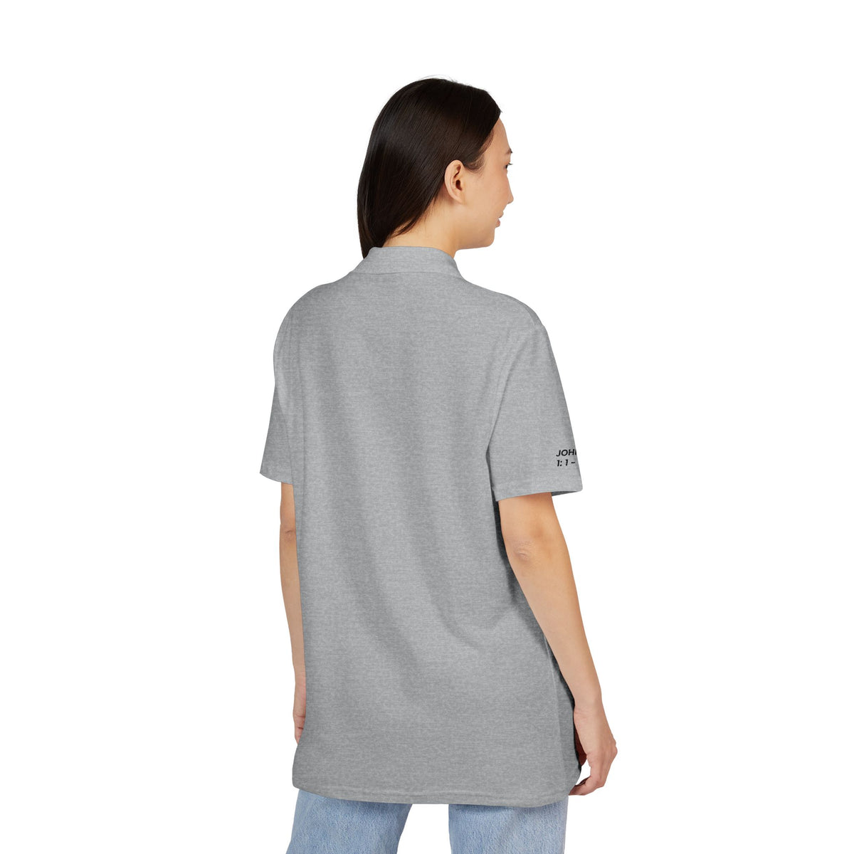 Copy of Unisex Pique Polo Shirt (Embroidery)