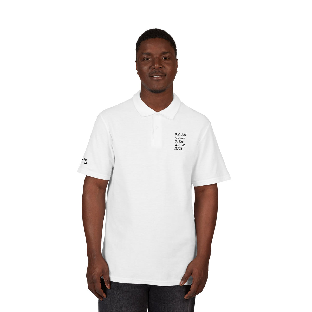 Copy of Unisex Pique Polo Shirt (Embroidery)