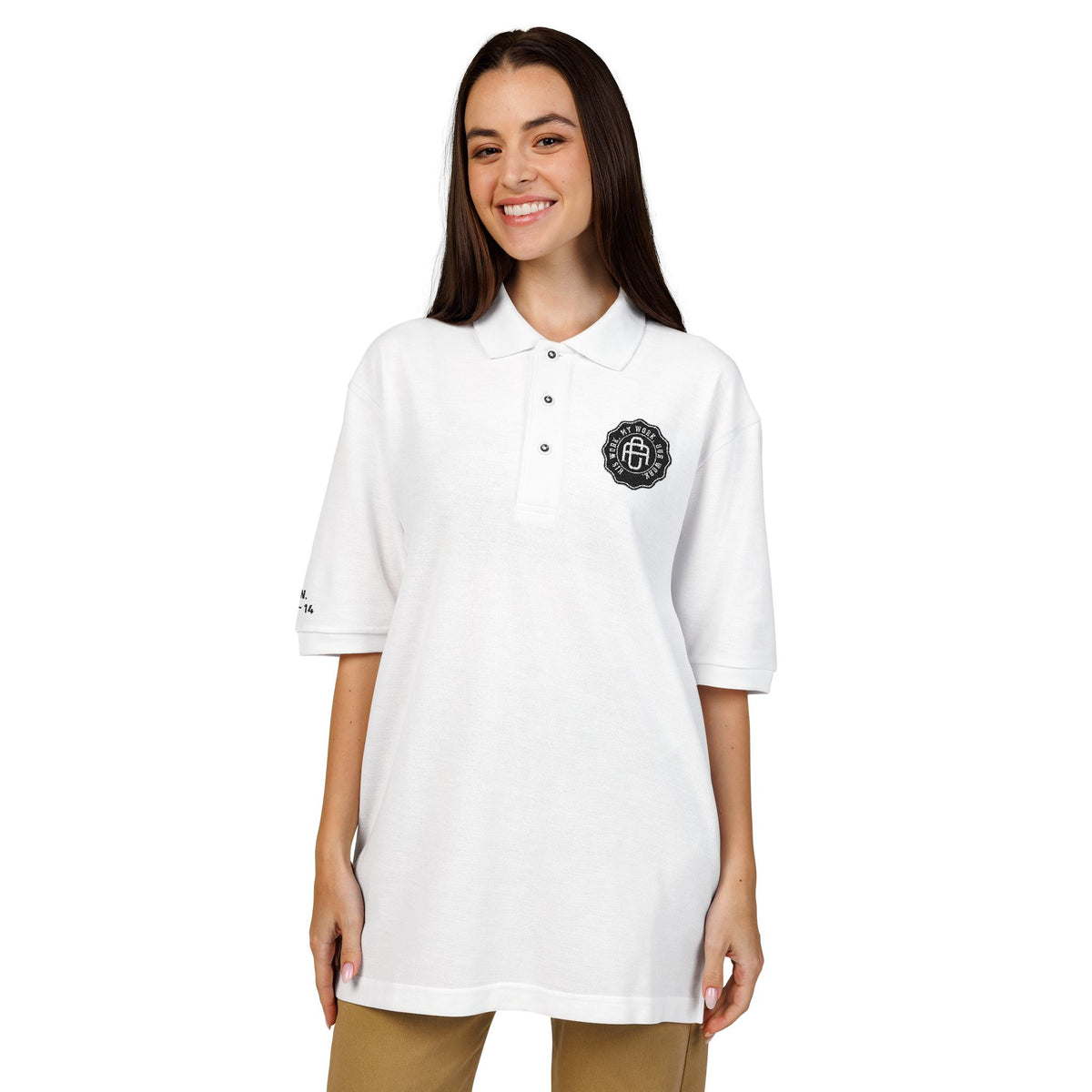 Copy of Unisex Polo Shirt (Embroidery)
