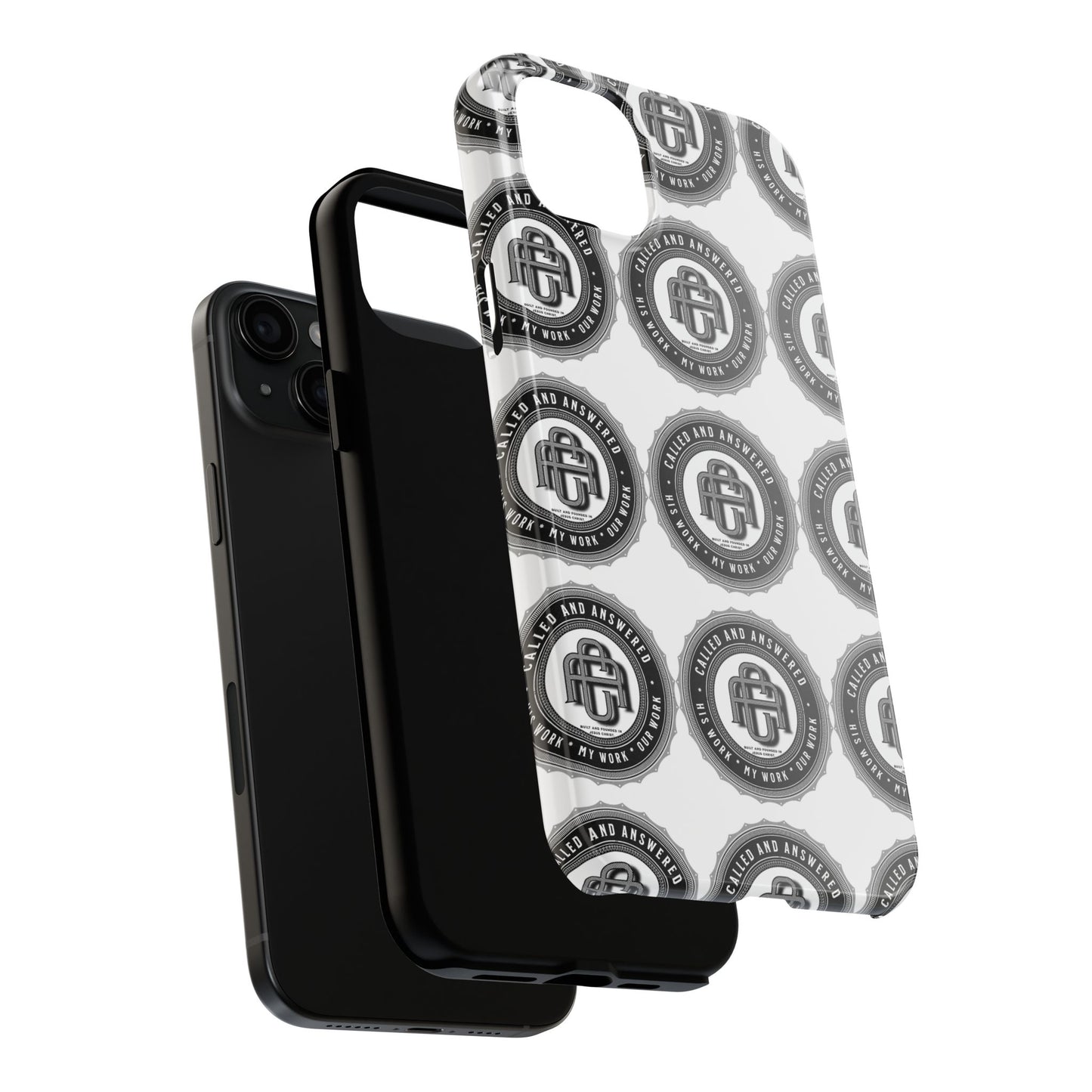 Copy of His Work: Tough Phone Cases with Cool Emblem Design