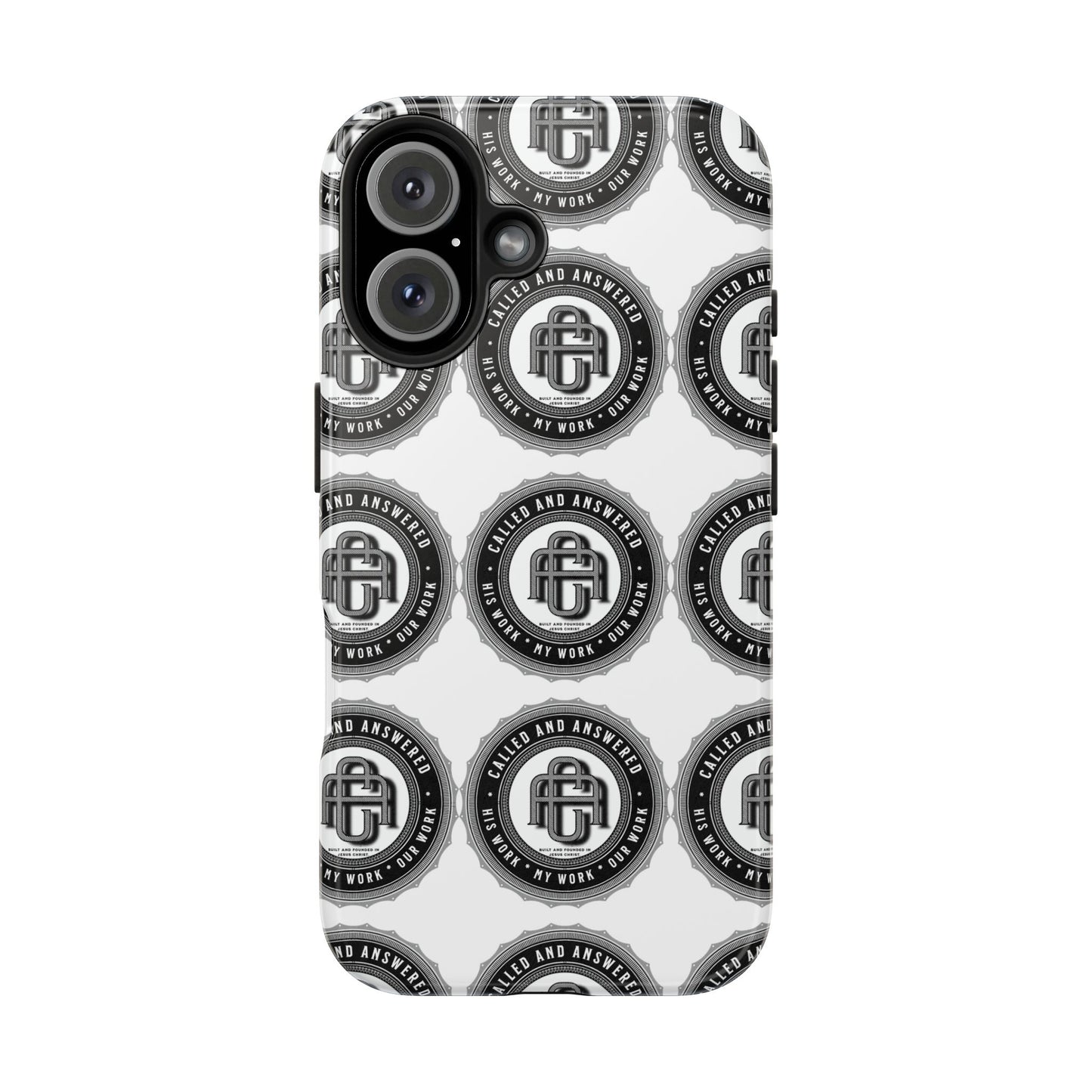 Copy of His Work: Tough Phone Cases with Cool Emblem Design