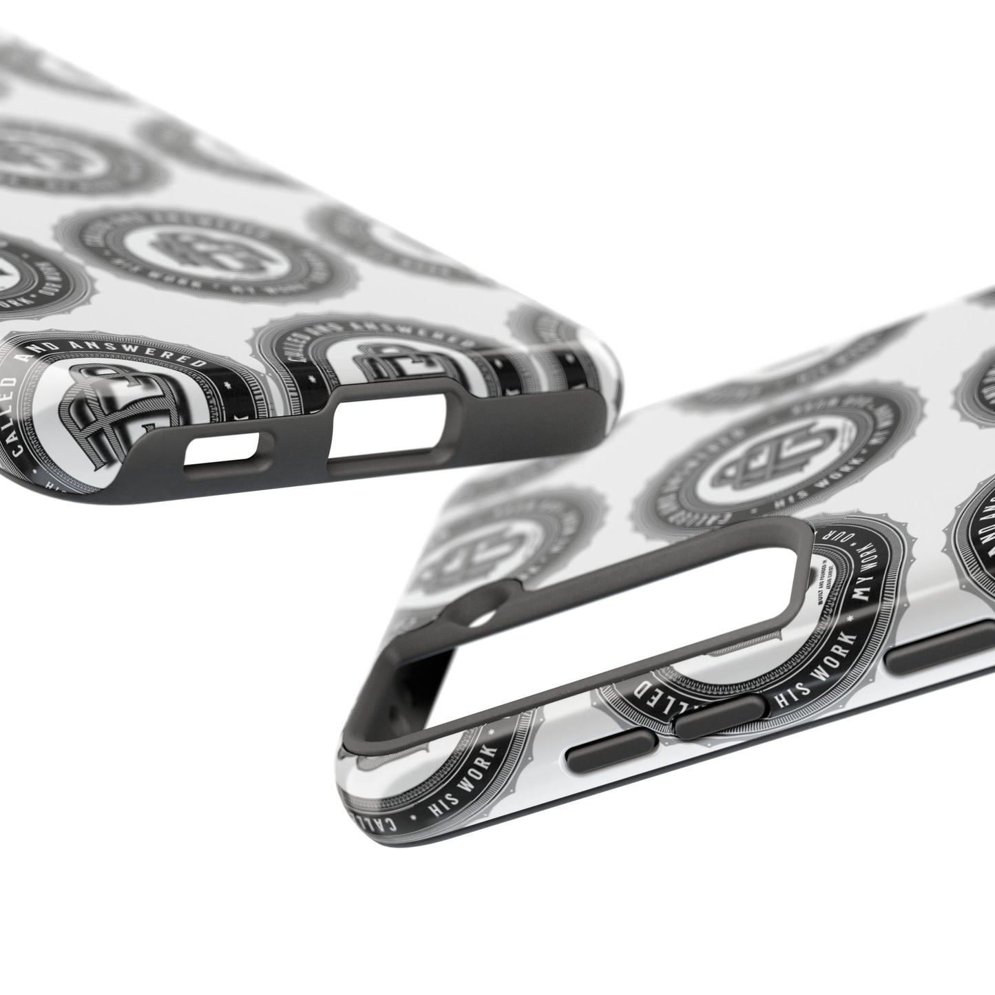 Copy of His Work: Tough Phone Cases with Cool Emblem Design