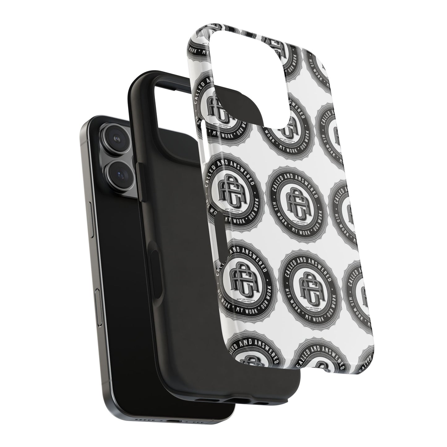 Copy of His Work: Tough Phone Cases with Cool Emblem Design