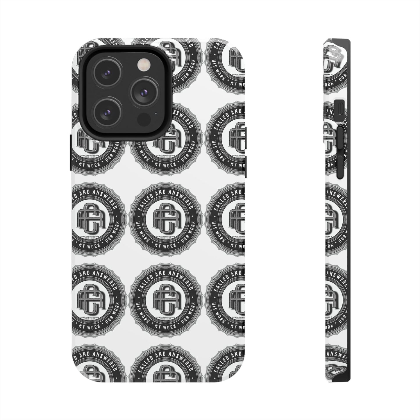 Copy of His Work: Tough Phone Cases with Cool Emblem Design