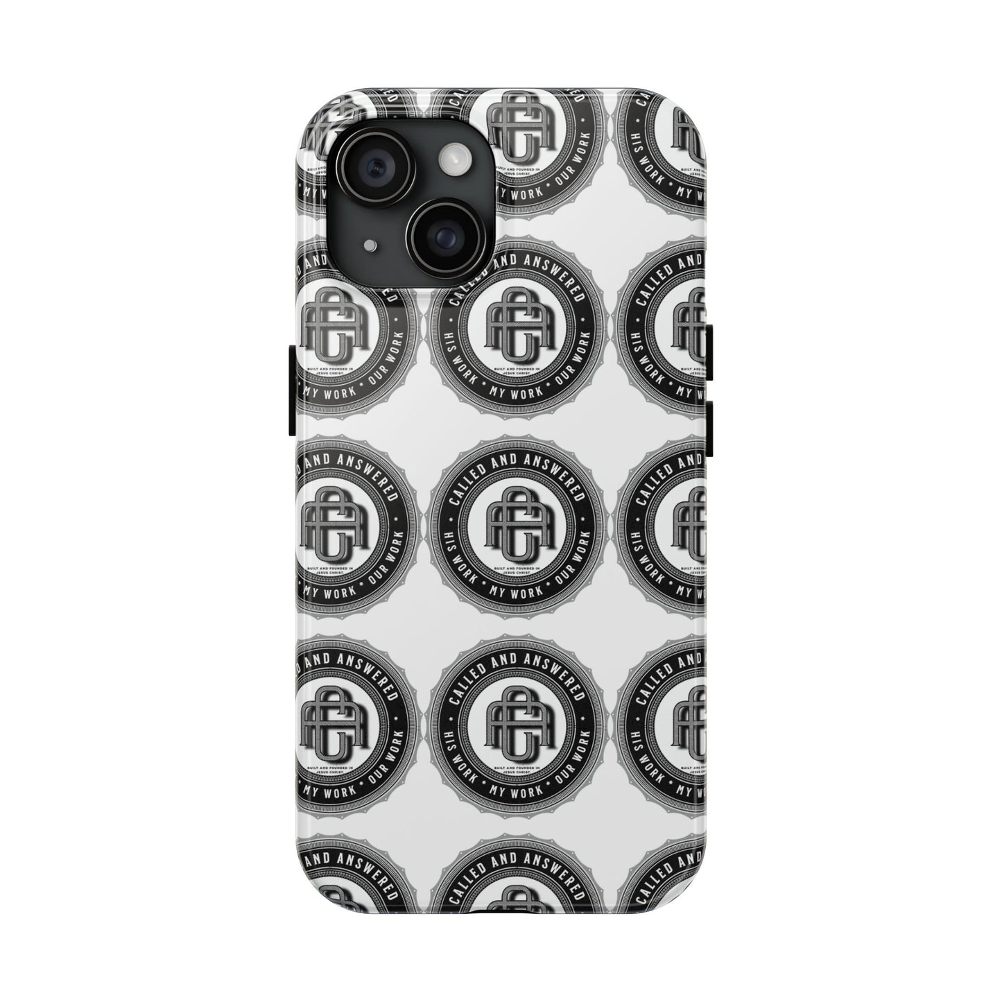 Copy of His Work: Tough Phone Cases with Cool Emblem Design