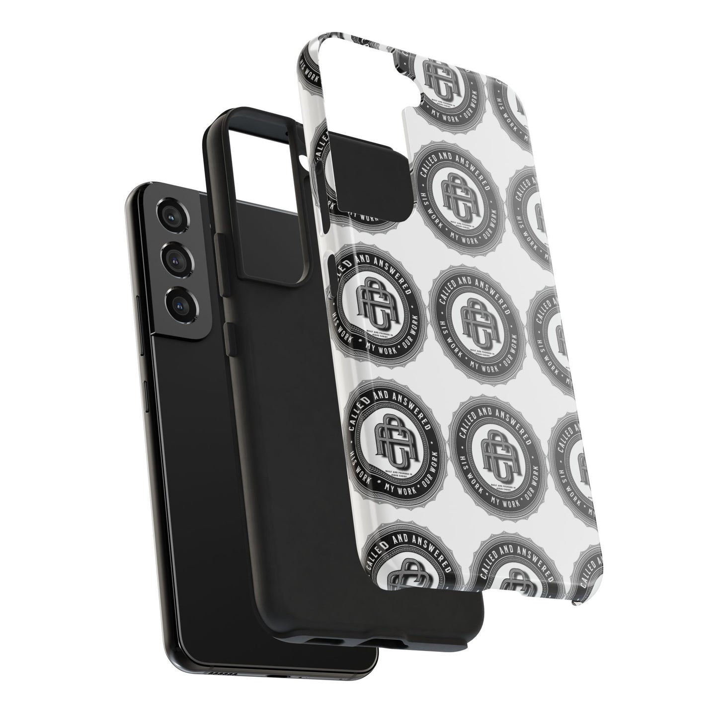 Copy of His Work: Tough Phone Cases with Cool Emblem Design