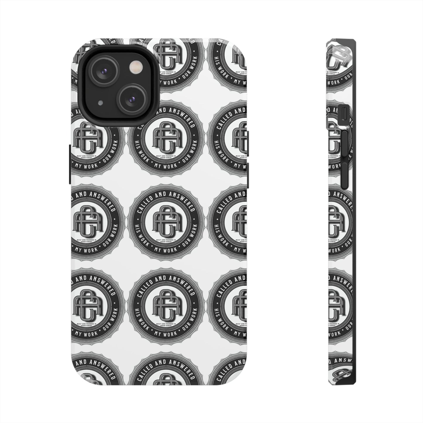Copy of His Work: Tough Phone Cases with Cool Emblem Design