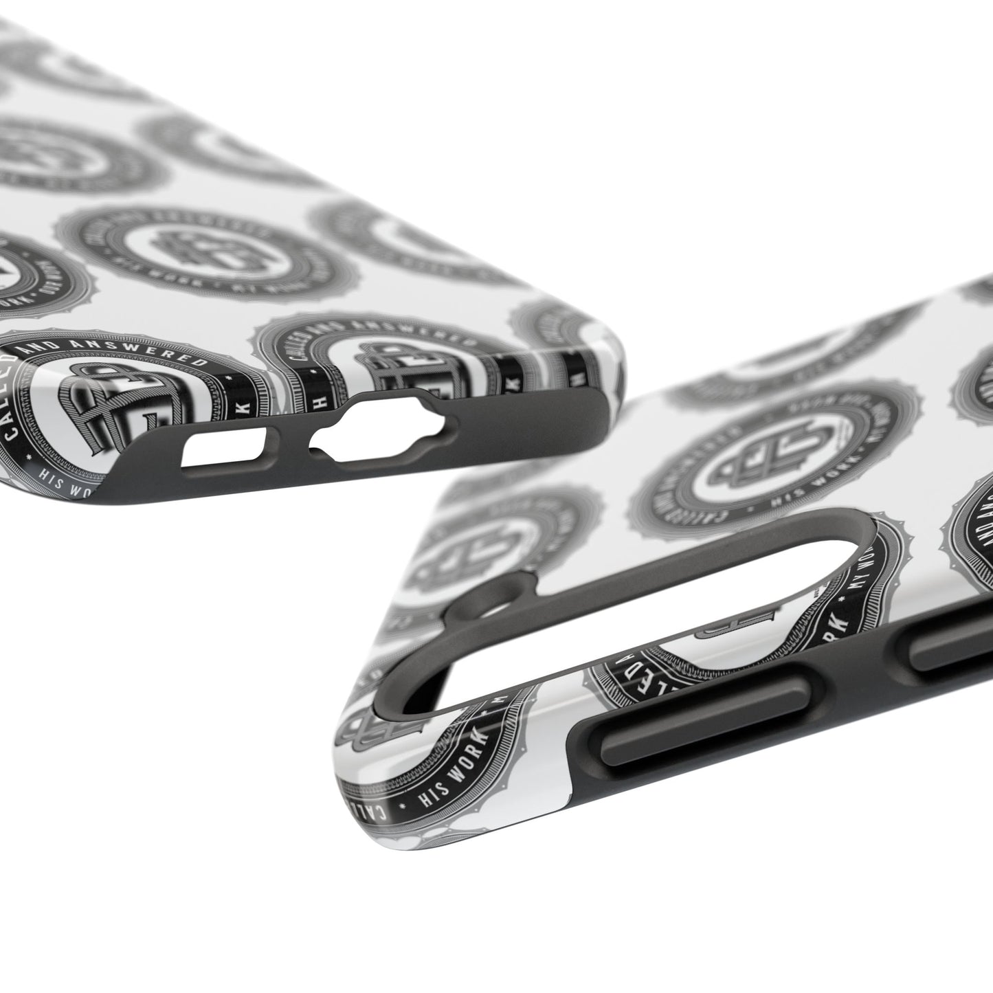 Copy of His Work: Tough Phone Cases with Cool Emblem Design