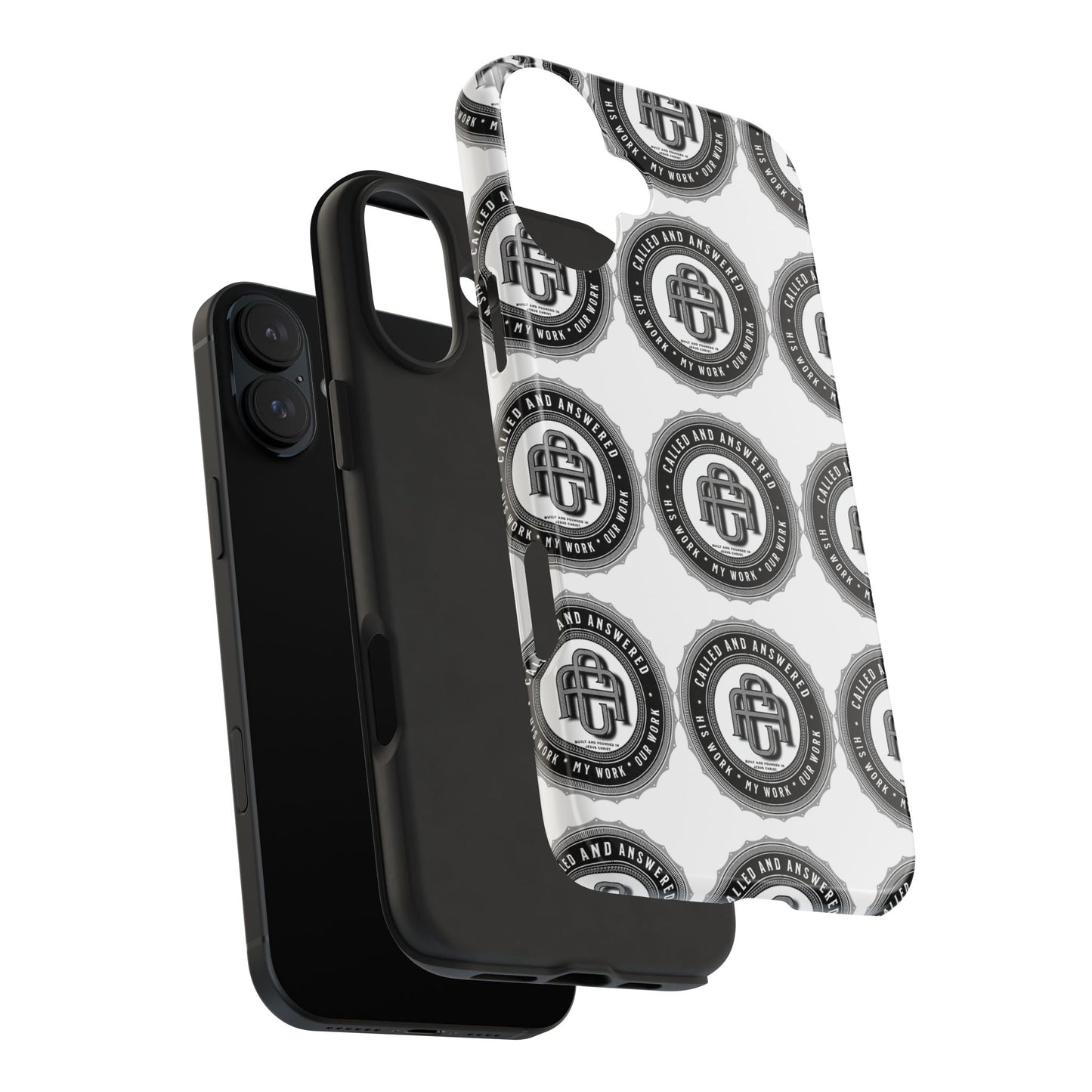 Copy of His Work: Tough Phone Cases with Cool Emblem Design