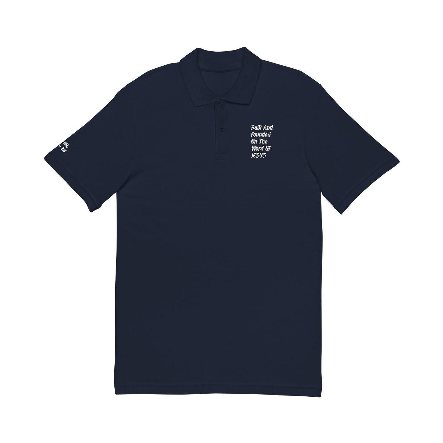 Unisex Pique Polo Shirt (Embroidery)