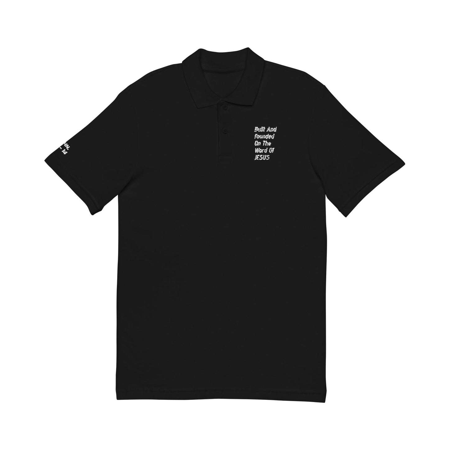 Unisex Pique Polo Shirt (Embroidery)