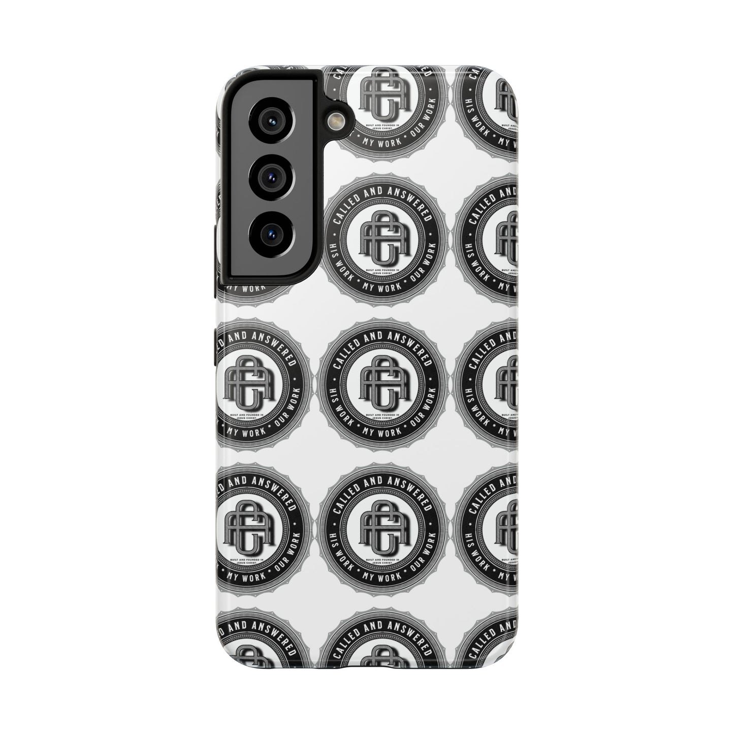 Copy of His Work: Tough Phone Cases with Cool Emblem Design