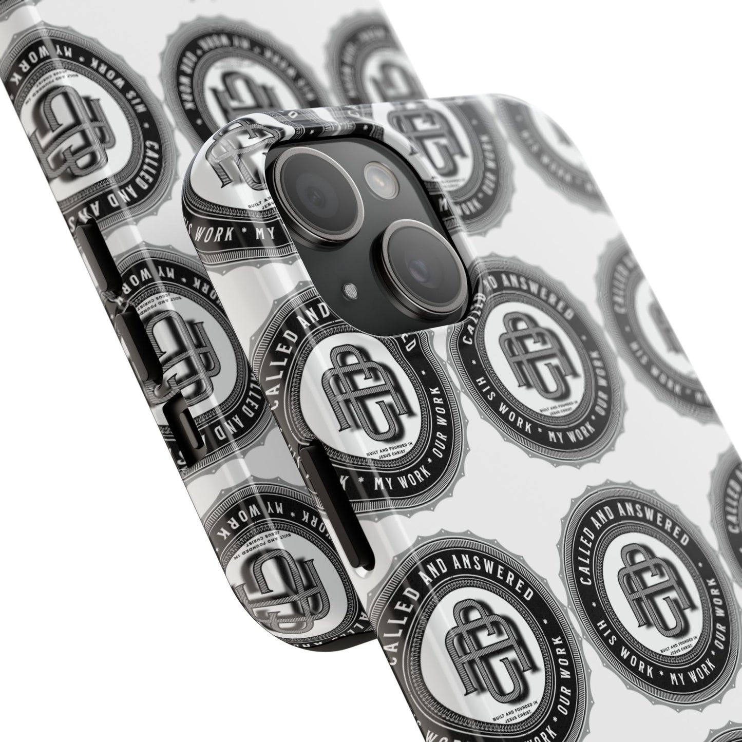 Copy of His Work: Tough Phone Cases with Cool Emblem Design